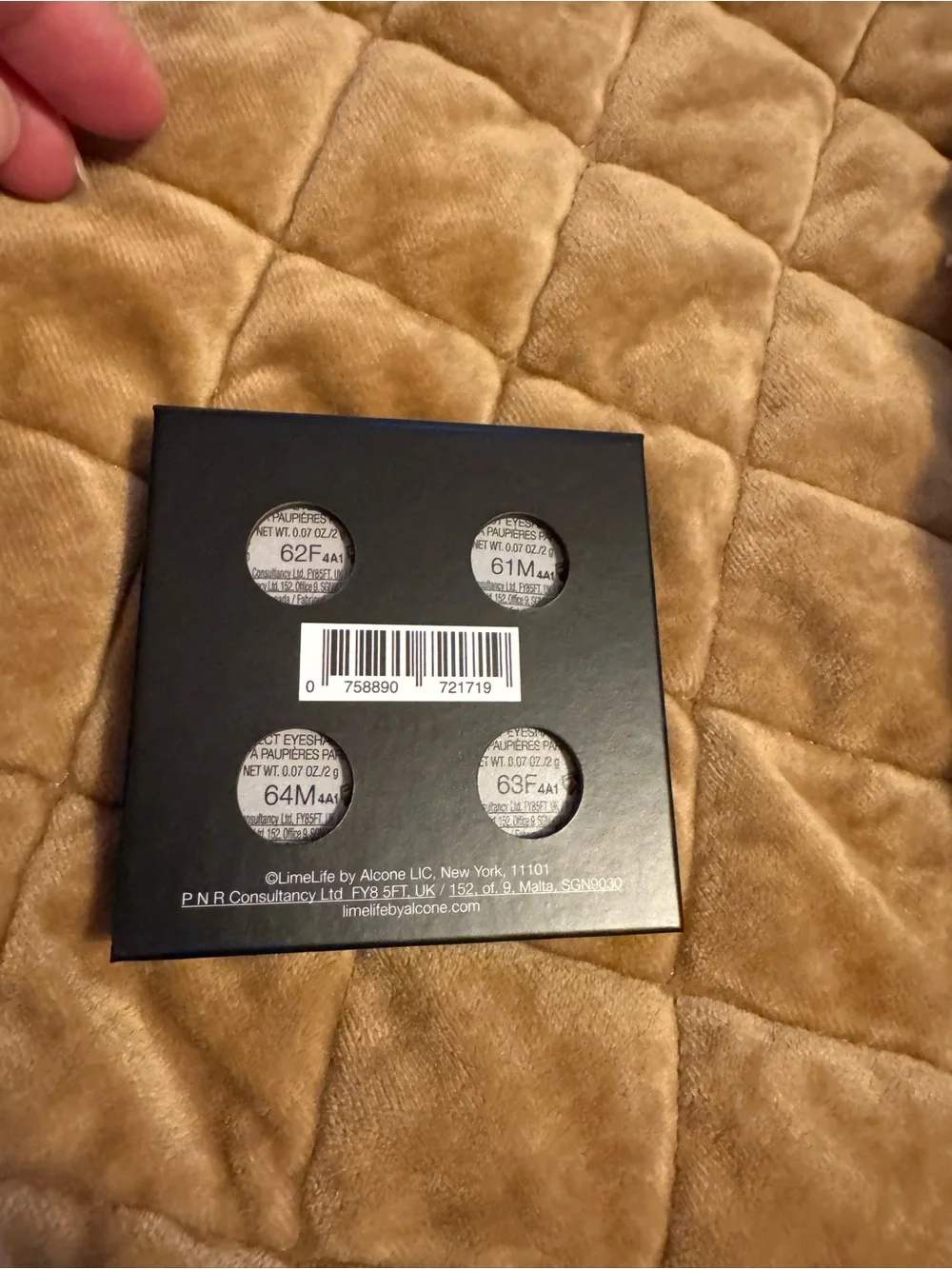 LimeLife eye shadow pallet Rose All Day new
